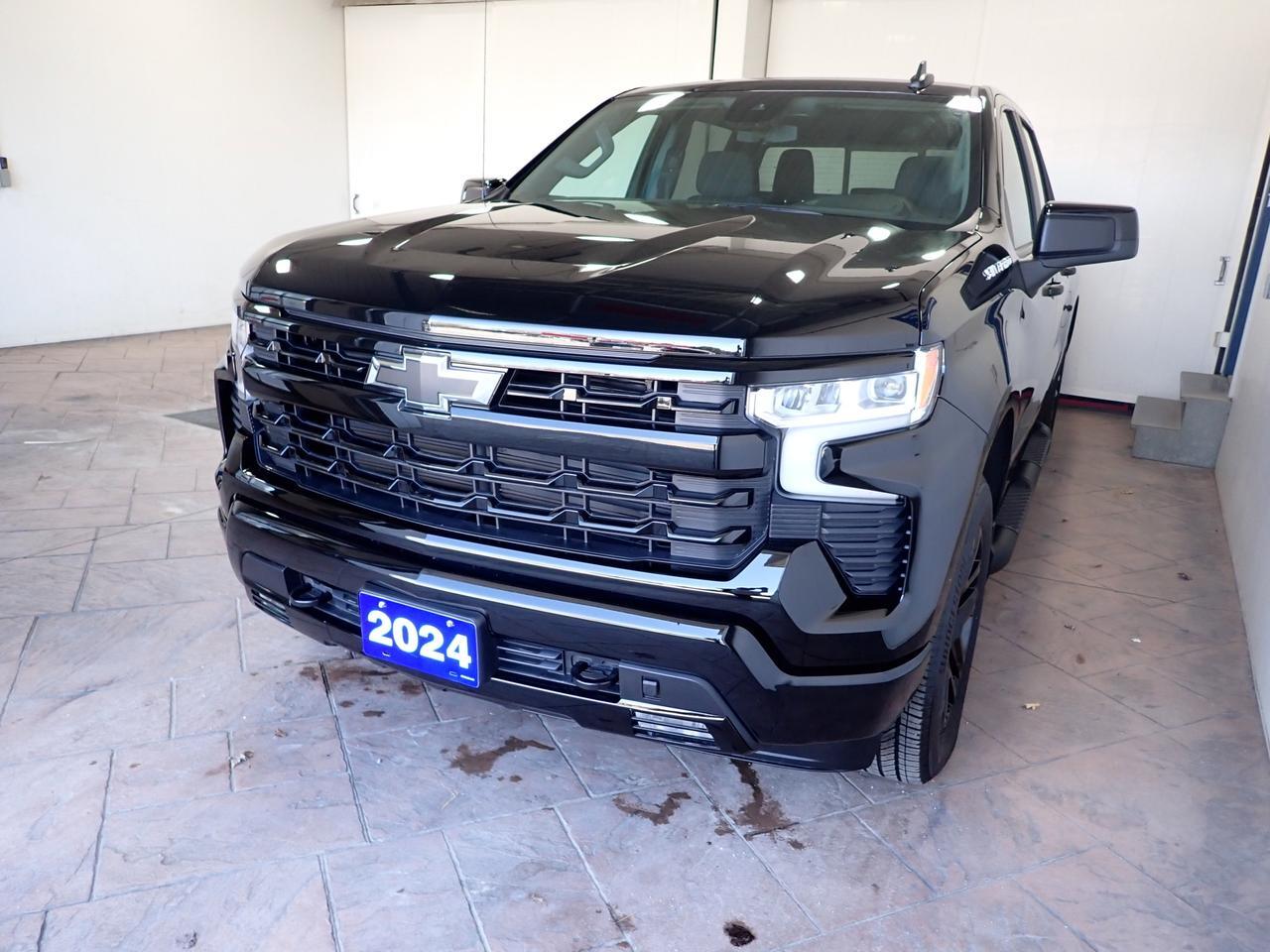 2024 Chevrolet Silverado 1500 RST 4WD CREW CAB BUCKET SEATS 20' WHEELS SHORT BOX Listowel ON