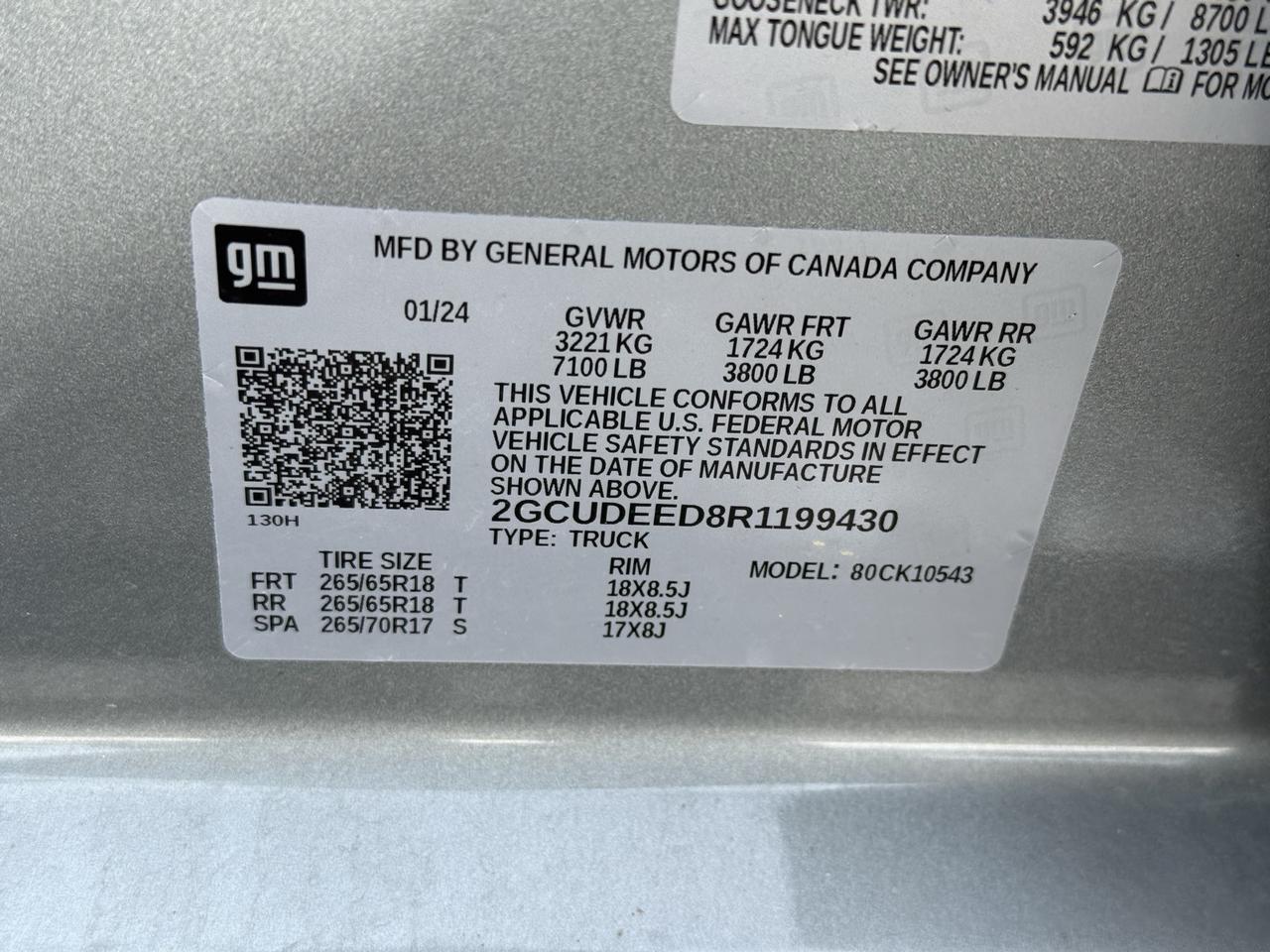 2024 Chevrolet Silverado 1500 RST Crestwood KY