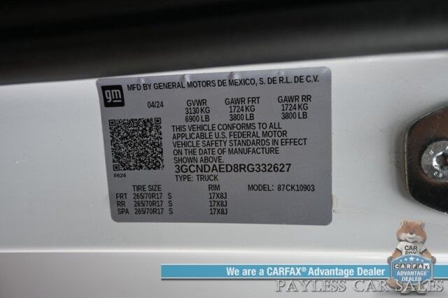 2024 Chevrolet Silverado 1500 Work Truck Anchorage AK