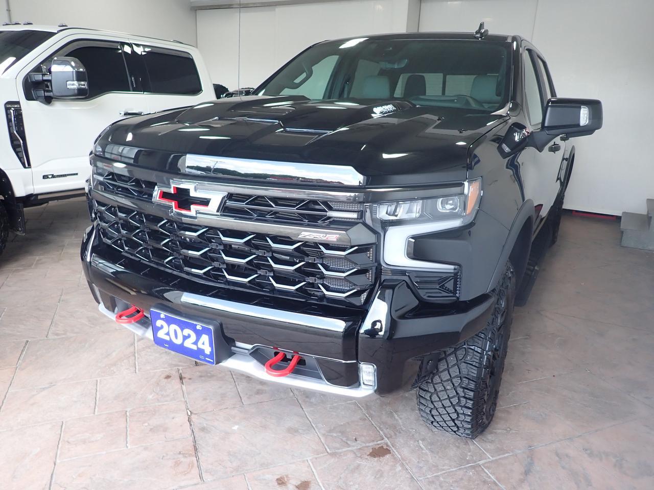 2024 Chevrolet Silverado 1500 ZR2 4X4 CREW CAB *DIESEL* LEATHER NAVI SUNROOF Listowel ON