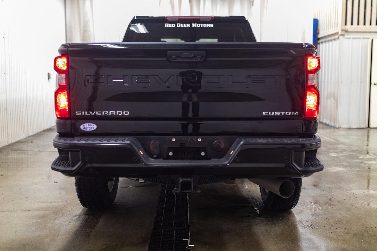 2024 Chevrolet Silverado 2500HD 4x4 Crew Cab Custom Diesel PSeat BCam Red Deer AB