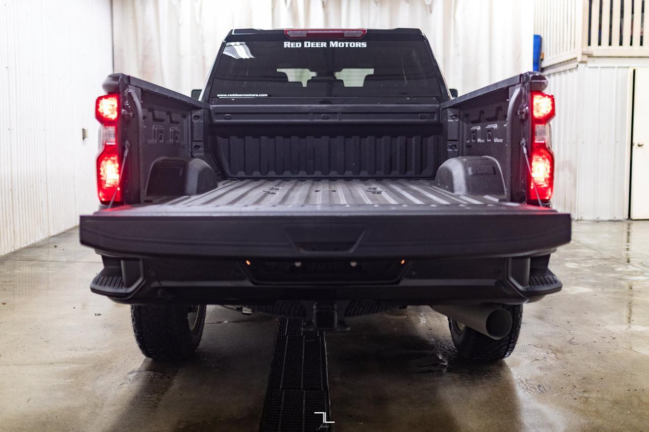 2024 Chevrolet Silverado 2500HD 4x4 Crew Cab Custom Diesel PSeat BCam Red Deer AB