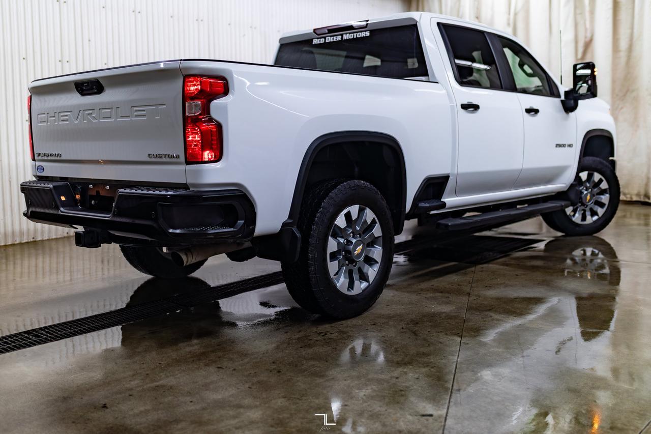 2024 Chevrolet Silverado 2500HD 4x4 Crew Cab Custom Z71 PSeat BCam Red Deer AB