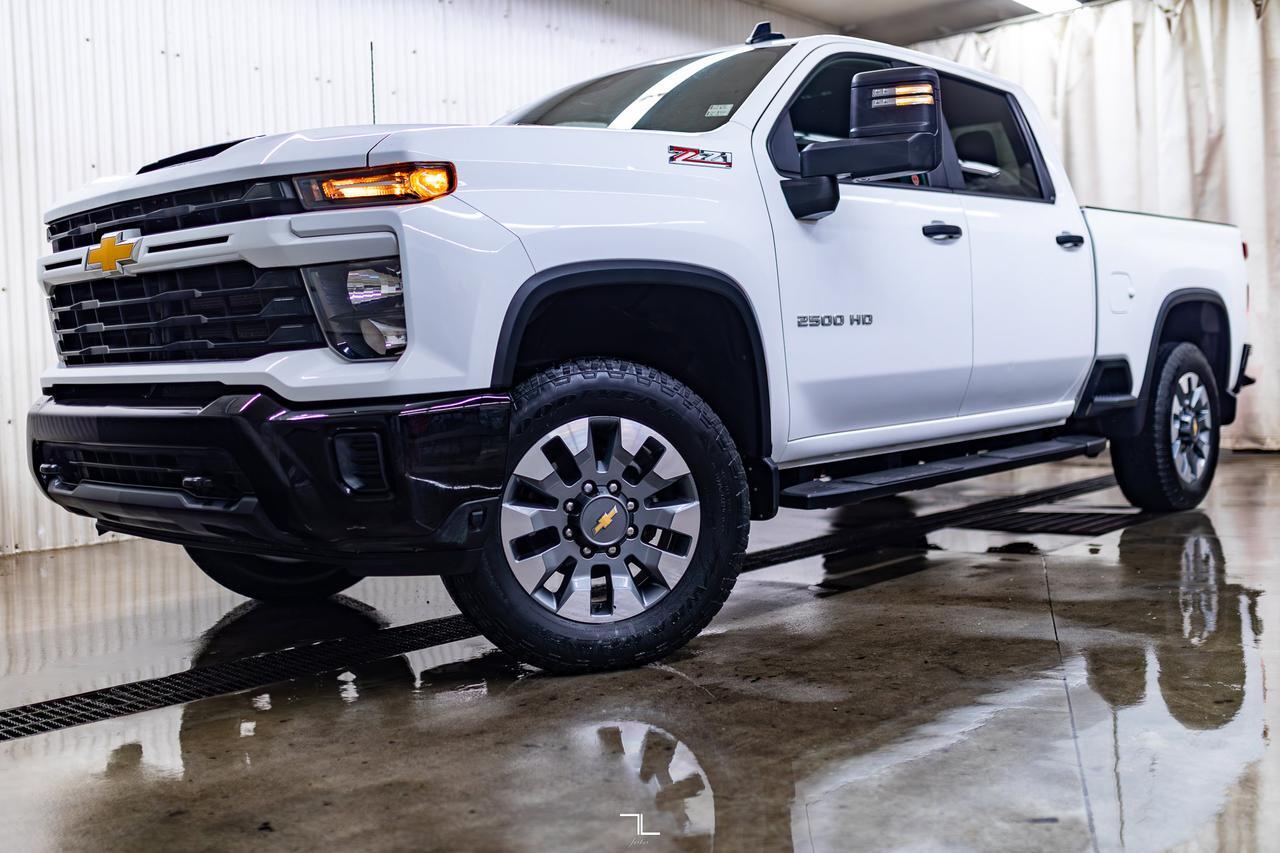 2024 Chevrolet Silverado 2500HD 4x4 Crew Cab Custom Z71 PSeat BCam Red Deer AB