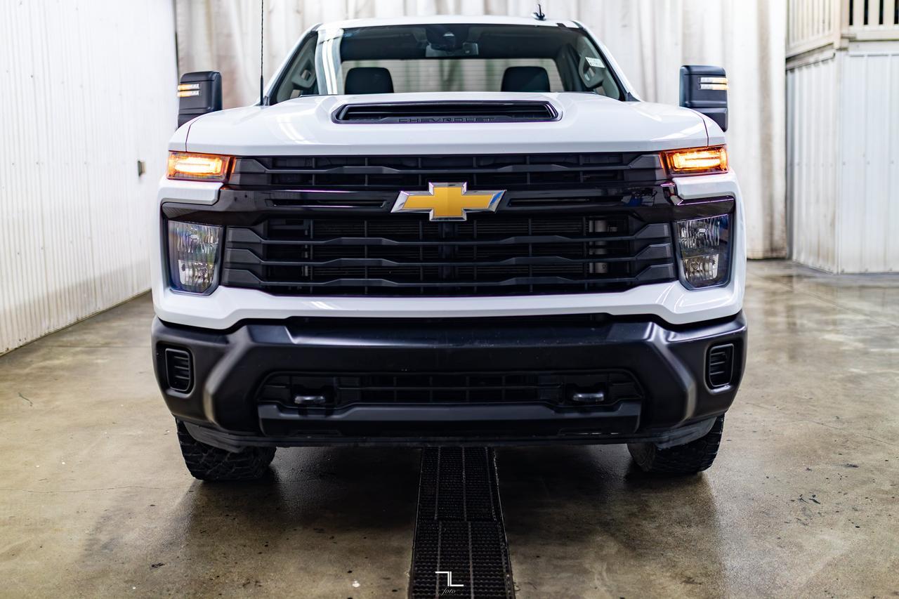 2024 Chevrolet Silverado 2500HD 4x4 Reg Cab WT Longbox BCam Red Deer AB