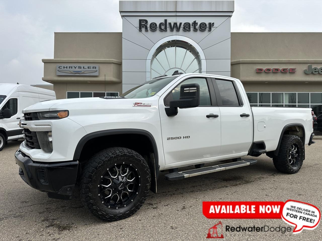 2024 Chevrolet Silverado 2500HD Custom Double Cab 4WD | V8 | 7IN HD Touchscreen | Push Start | Hitch Guidance
