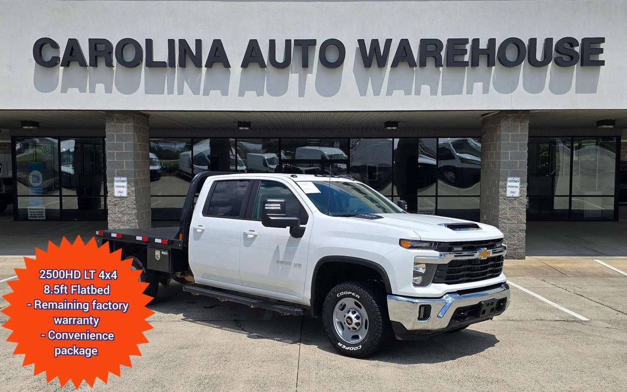 2024 Chevrolet Silverado 2500HD LT 4WD Crew Cab 8.5FT Flatbed W/Convenience Package and Power Seat Concord NC
