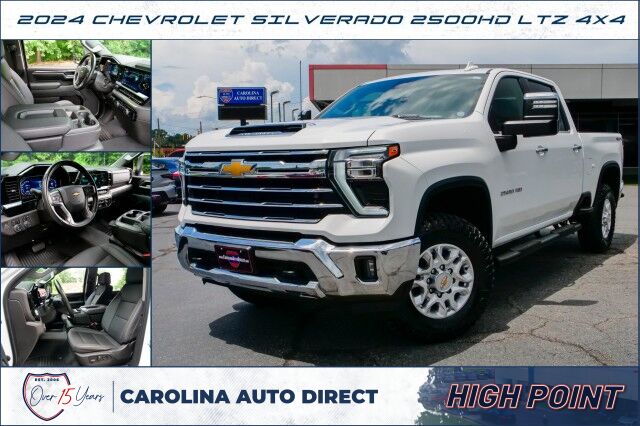 2024 Chevrolet Silverado 2500HD LTZ 4X4 / Heated Seats / Duramax Turbo Diesel! High Point NC
