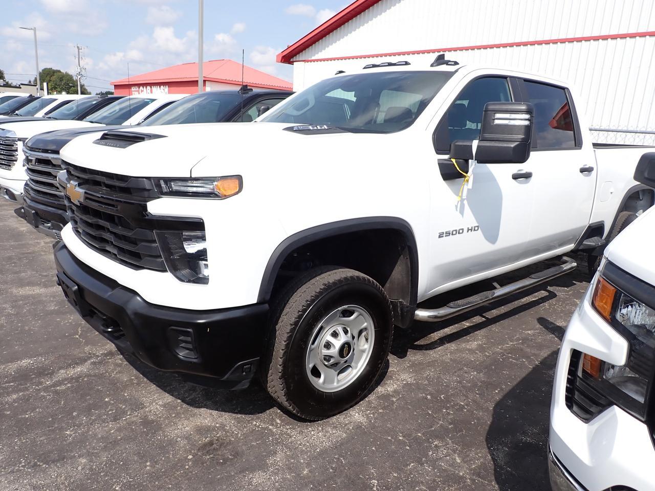 2024 Chevrolet Silverado 2500HD Work Truck 4WD CREW CAB Listowel ON