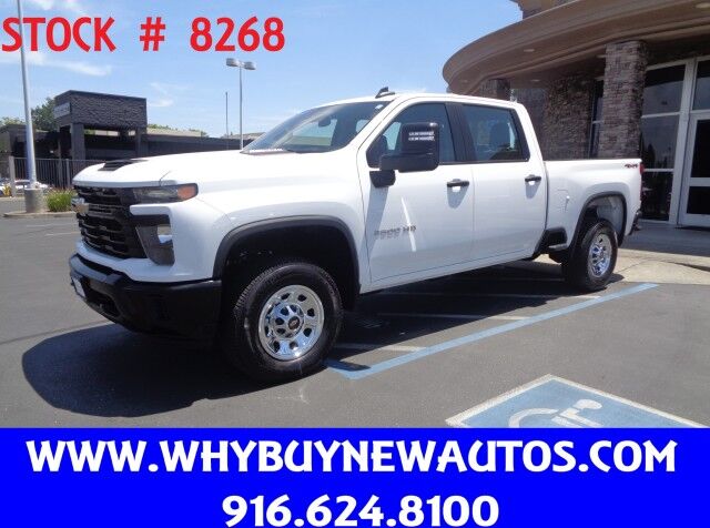 2024 Chevrolet Silverado 3500HD ~ 4x4 ~ Crew Cab ~ Diesel ~ Only 7K Miles! Rocklin CA