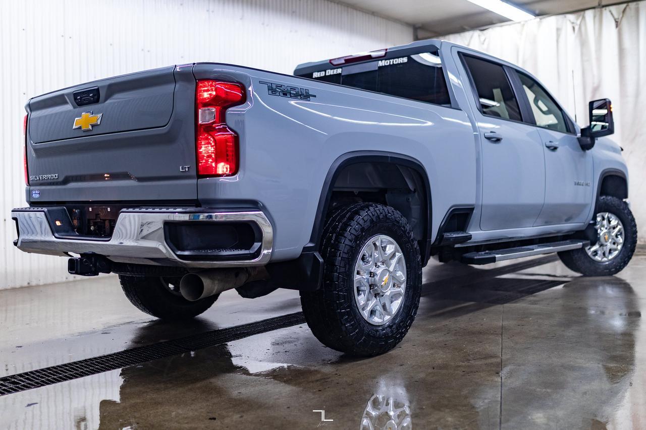 2024 Chevrolet Silverado 3500HD 4x4 Crew Cab LT Diesel Leather Nav BCam Red Deer AB