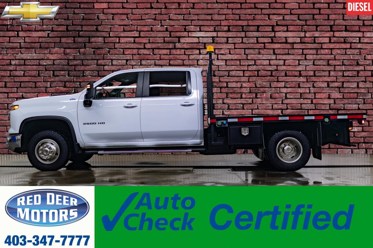 2024 Chevrolet Silverado 3500HD 4x4 Crew Cab LT Dually Deck Diesel BCam Red Deer AB