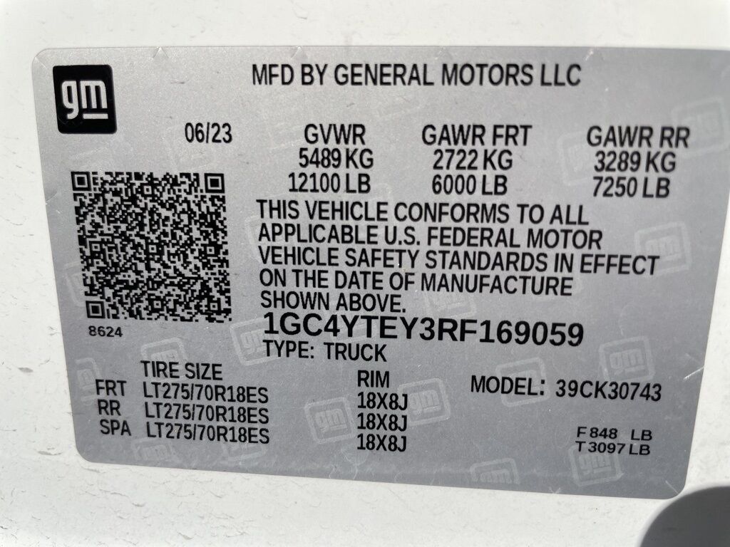 2024 Chevrolet Silverado 3500HD 4x4 Crew Cab LT SRW Minocqua WI