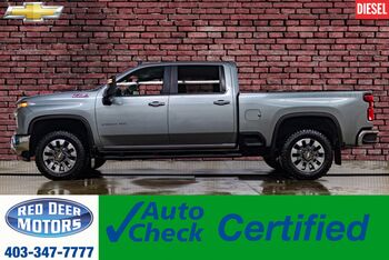 2024_Chevrolet_Silverado 3500HD_4x4 Crew Cab LT Z71 Diesel Leather Nav BCam_ Red Deer AB