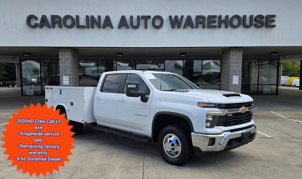 2024 Chevrolet Silverado 3500HD CC LT 4WD Crew Cab Knapheide Service Body W/6.6L Duramax and Convenience Package Concord NC