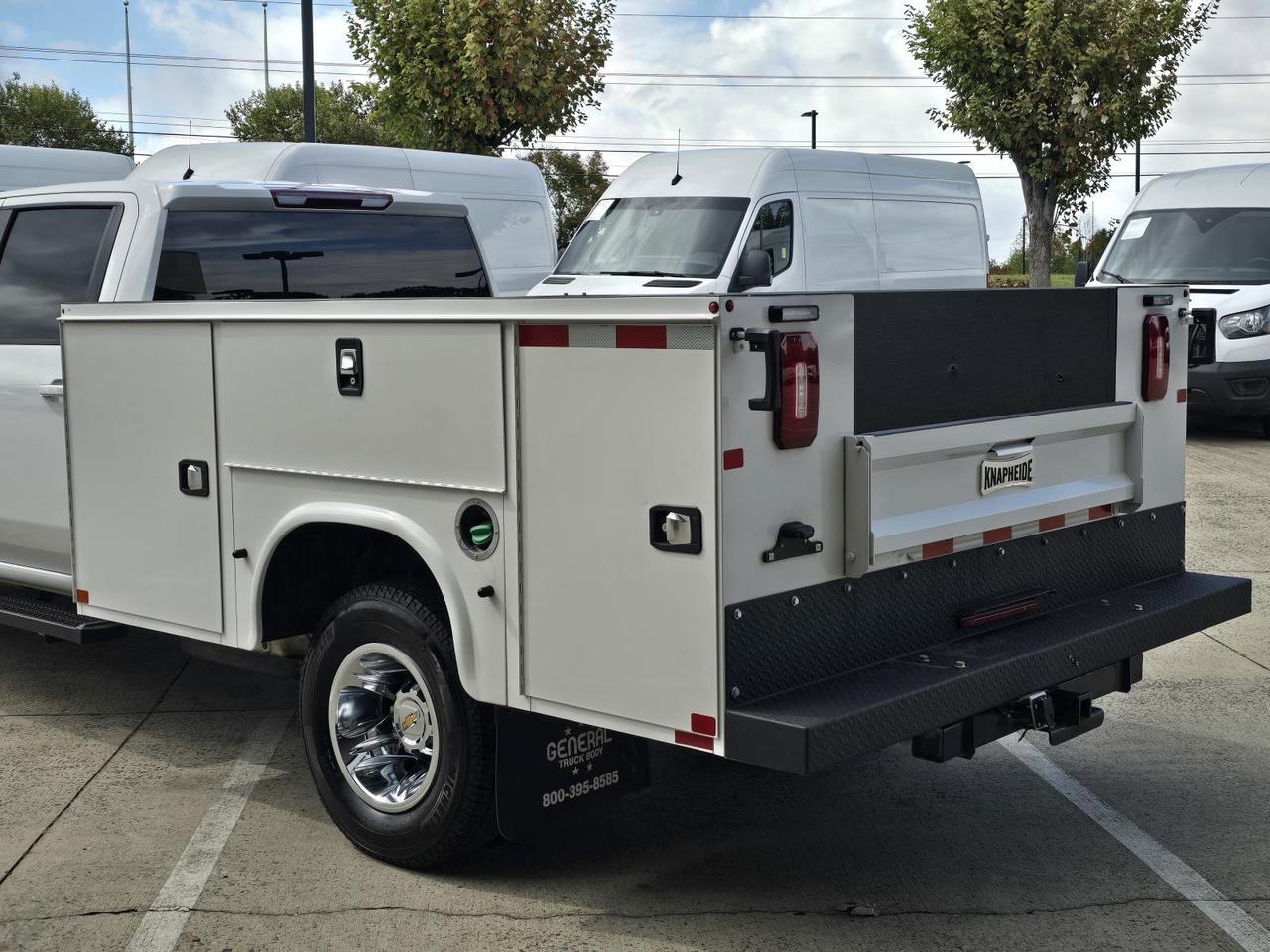 2024 Chevrolet Silverado 3500HD CC LT 4WD Crew Cab Knapheide Service Body W/6.6L Duramax and Convenience Package Concord NC