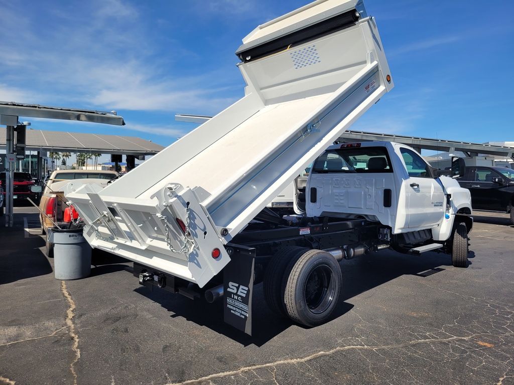 2024 Chevrolet Silverado 5500, Reg Cab, 4WD, 84" CA, Scelzi 3 - 4 Yard, 11' 6" Dump Body Roseville CA