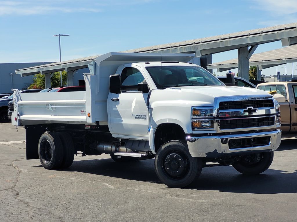 2024 Chevrolet Silverado 5500, Reg Cab, 4WD, 84" CA, Scelzi 3 - 4 Yard, 11' 6" Dump Body
