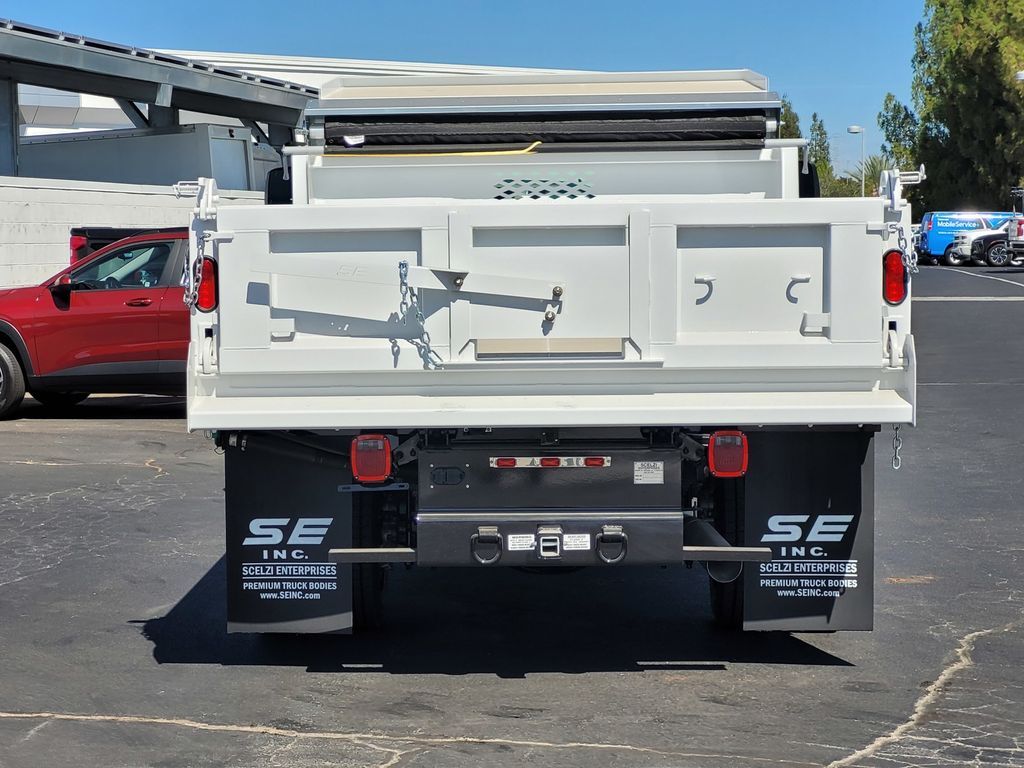 2024 Chevrolet Silverado 5500, Reg Cab, 4WD, 84" CA, Scelzi 3 - 4 Yard, 11' 6" Dump Body Roseville CA