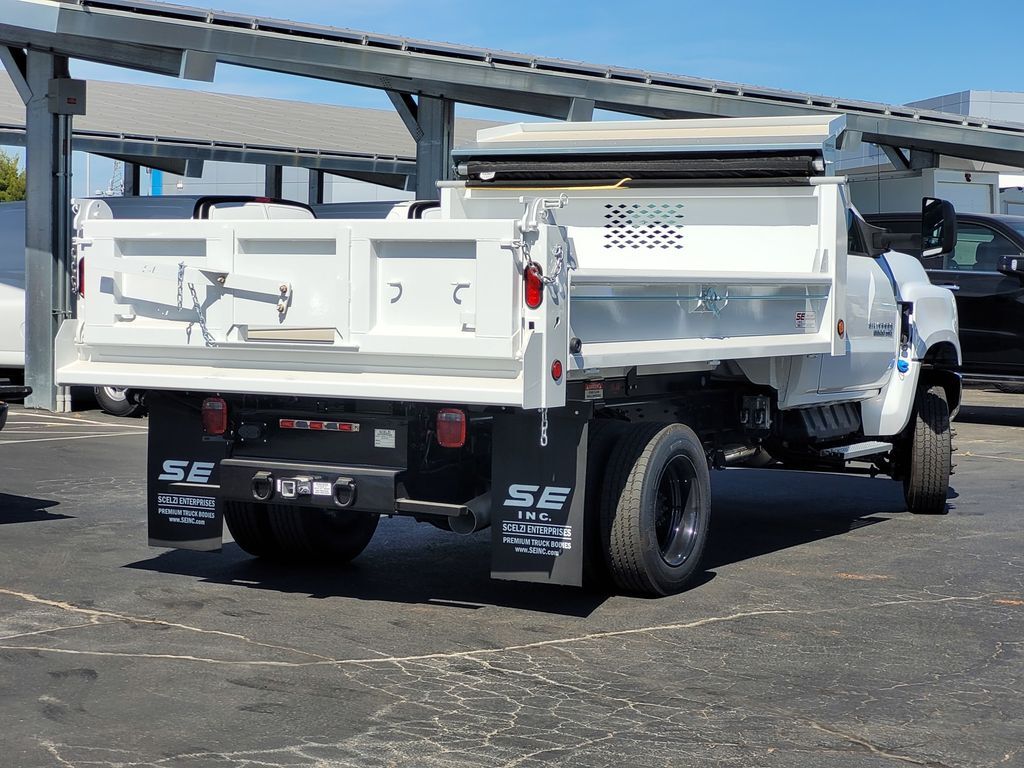 2024 Chevrolet Silverado 5500, Reg Cab, 4WD, 84" CA, Scelzi 3 - 4 Yard, 11' 6" Dump Body Roseville CA