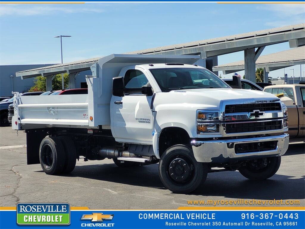 2024 Chevrolet Silverado 5500, Reg Cab, 4WD, 84" CA, Scelzi 3 - 4 Yard, 11&apos; 6&quot; Dump Body