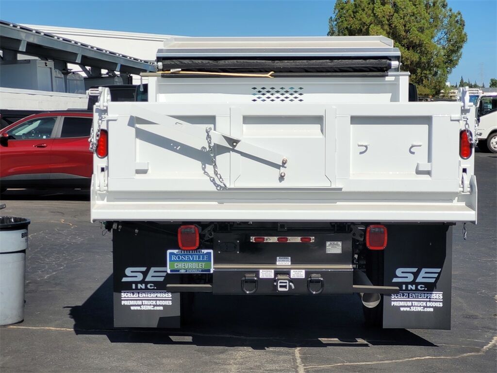 2024 Chevrolet Silverado 5500, Reg Cab, 4WD, 84" CA, Scelzi 3 - 4 Yard, 11&apos; 6&quot; Dump Body Roseville CA