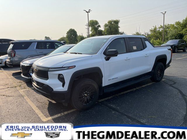 2024 Chevrolet Silverado EV Work Truck Crew Cab e4WD w/Spray-OnBedliner AdaptiveCruise HD-SurroundVision Milwaukee WI
