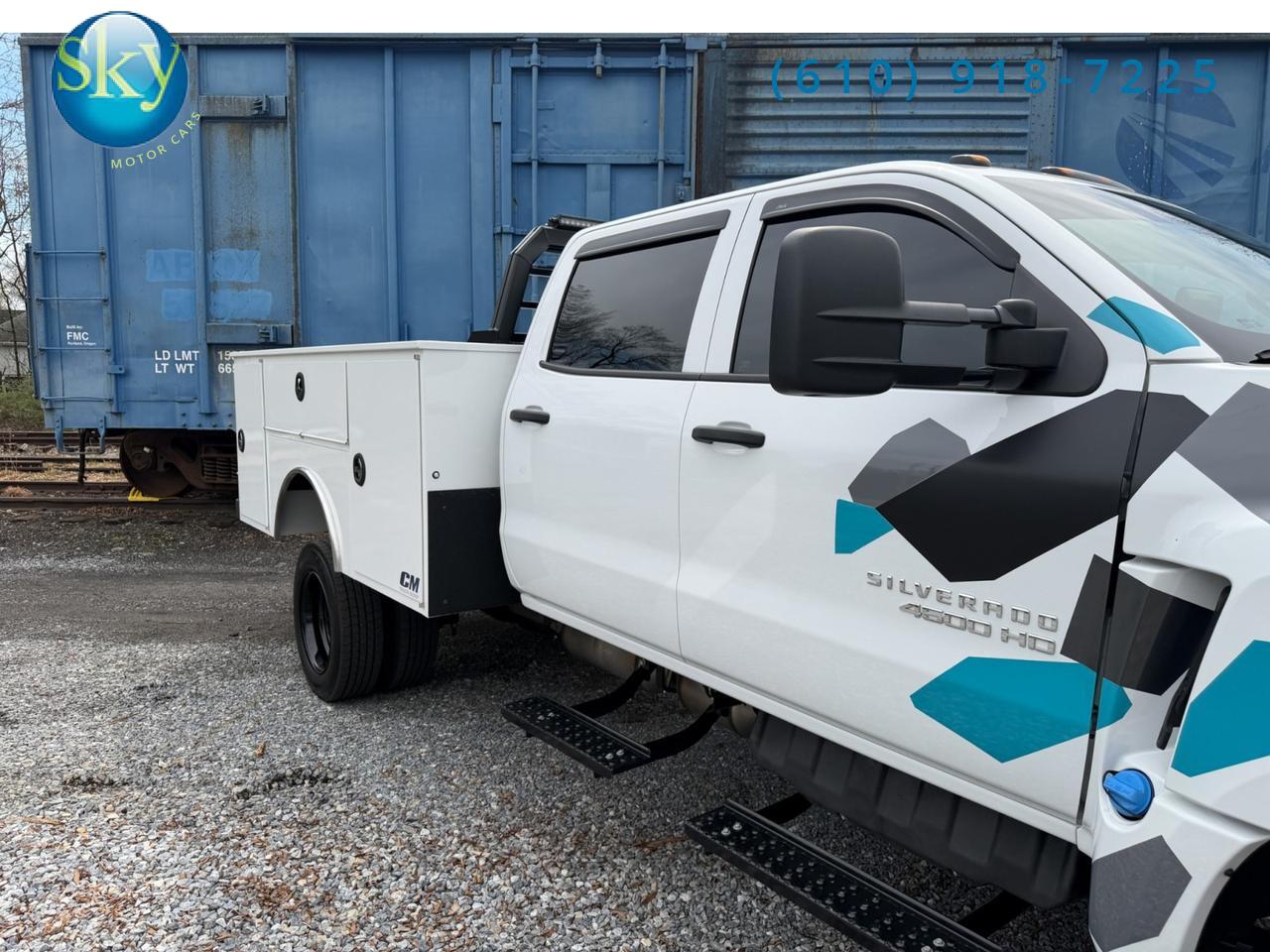 2024 Chevrolet Silverado MD Crew Cab 4WD Work Truck CM Service Body West Chester PA