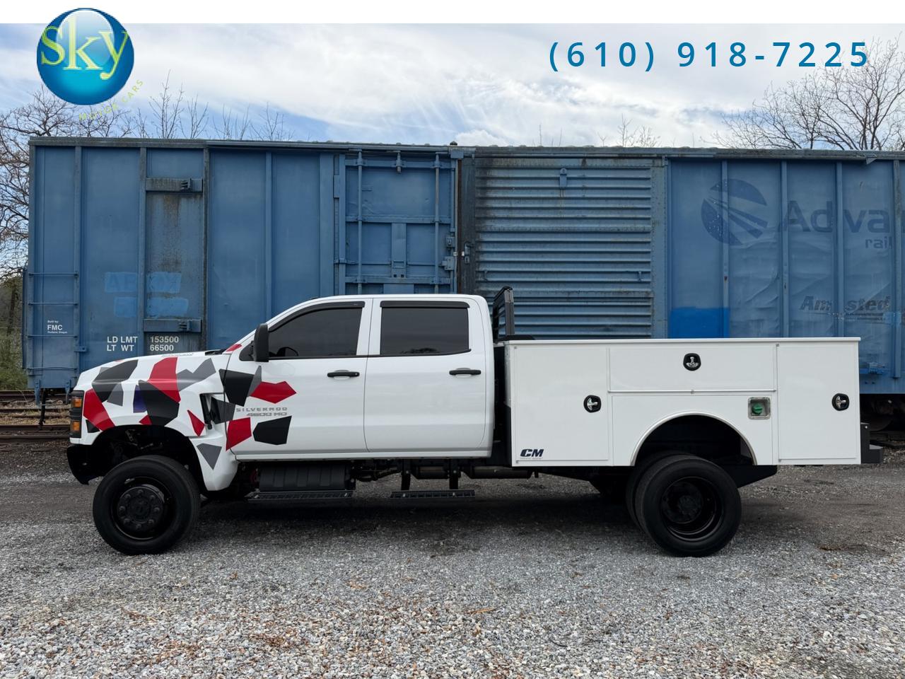 2024 Chevrolet Silverado MD Crew Cab 4WD Work Truck CM Service Body