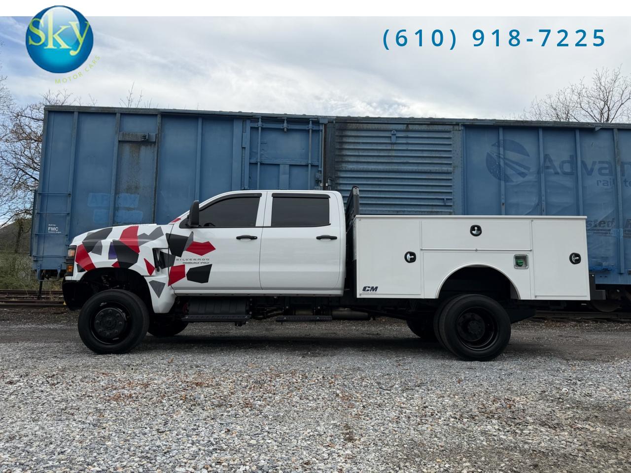 2024 Chevrolet Silverado MD Crew Cab 4WD Work Truck CM Service Body