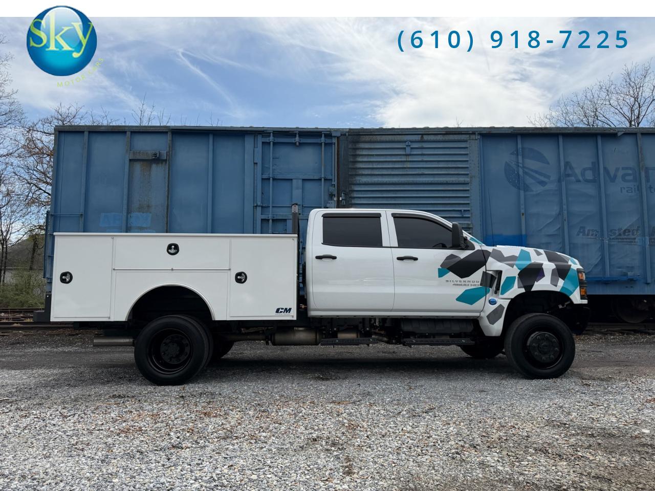 2024 Chevrolet Silverado MD Crew Cab 4WD Work Truck CM Service Body West Chester PA