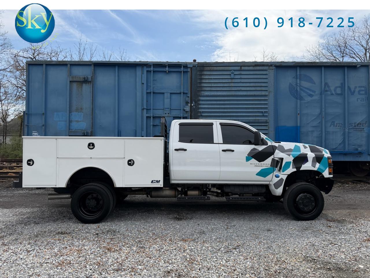 2024 Chevrolet Silverado MD Crew Cab 4WD Work Truck CM Service Body West Chester PA