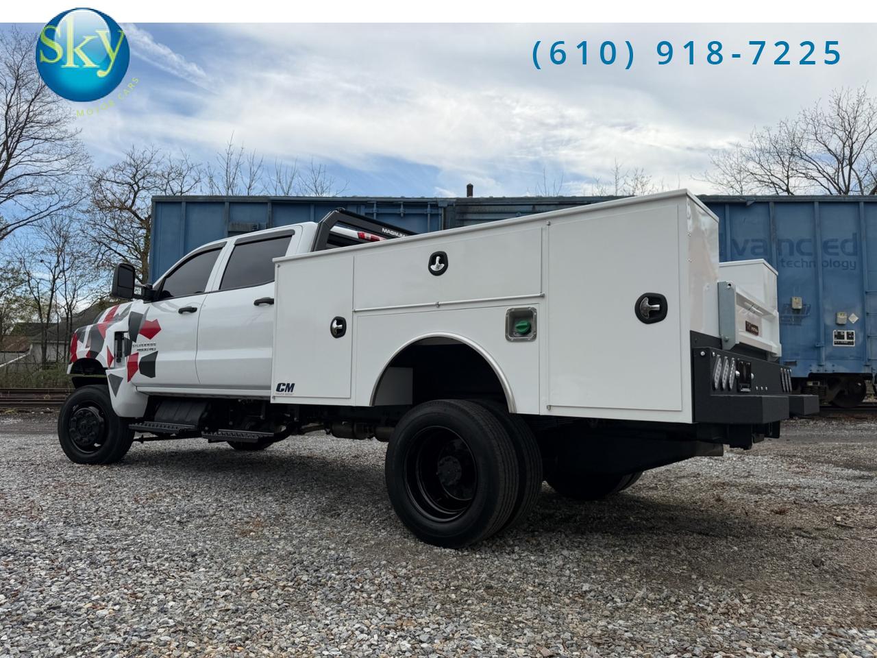 2024 Chevrolet Silverado MD Crew Cab 4WD Work Truck CM Service Body West Chester PA
