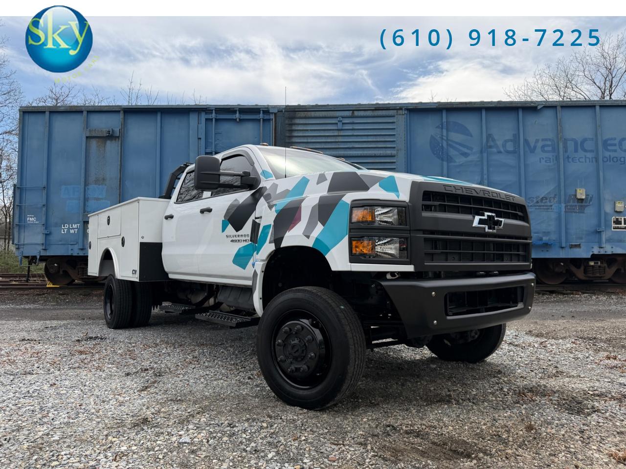 2024 Chevrolet Silverado MD Crew Cab 4WD Work Truck CM Service Body West Chester PA