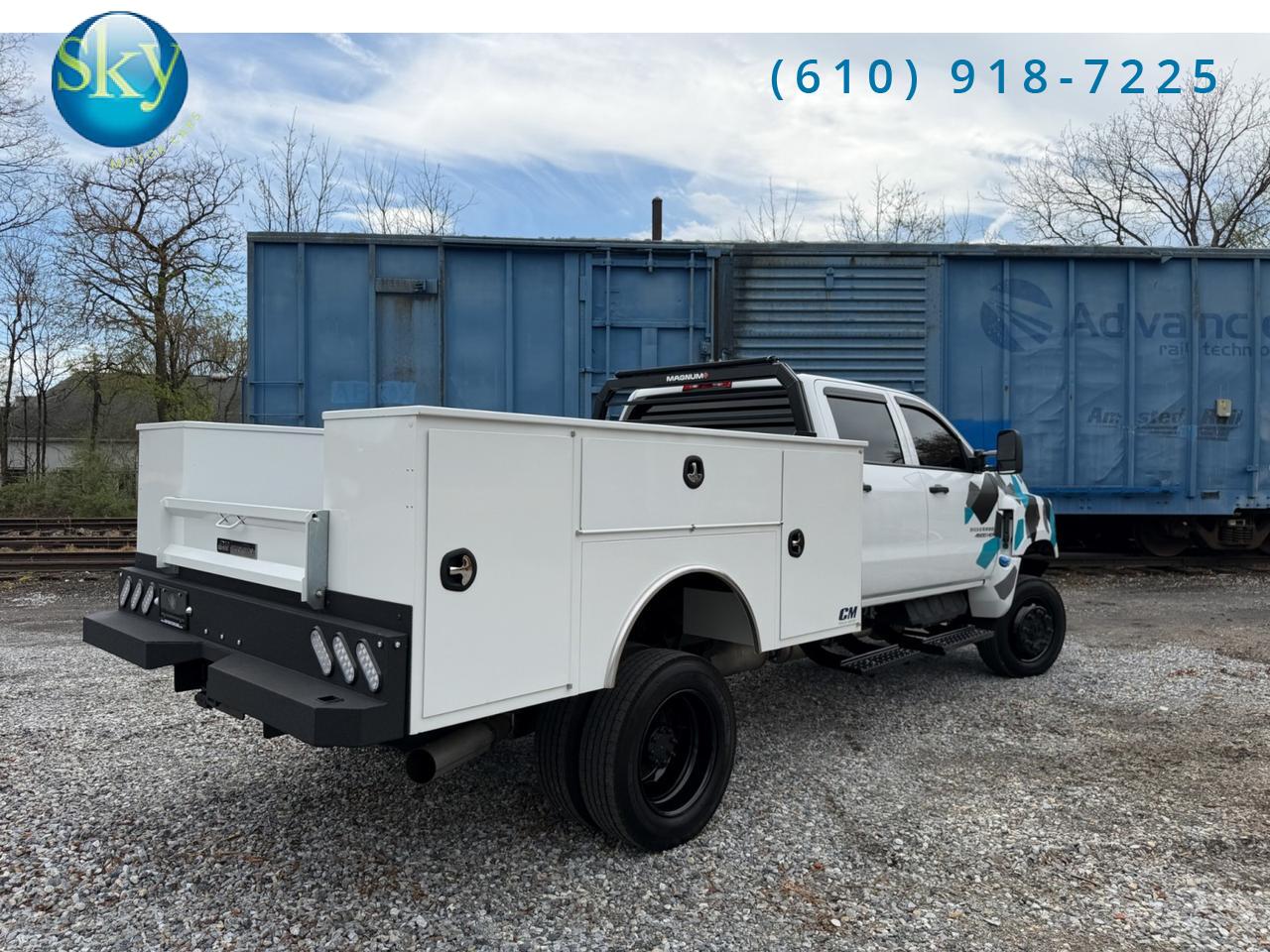 2024 Chevrolet Silverado MD Crew Cab 4WD Work Truck CM Service Body West Chester PA