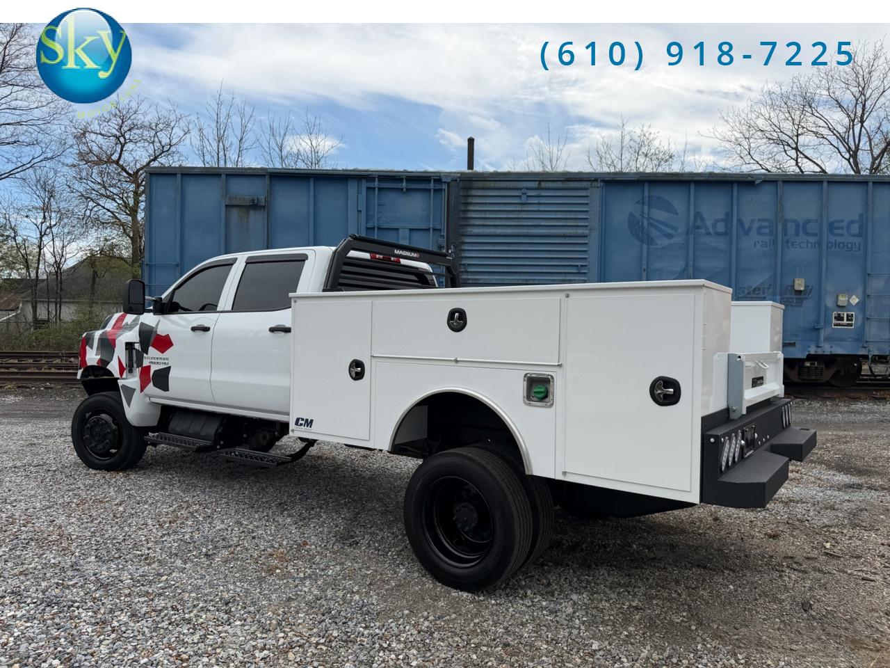 2024 Chevrolet Silverado MD Crew Cab 4WD Work Truck CM Service Body West Chester PA