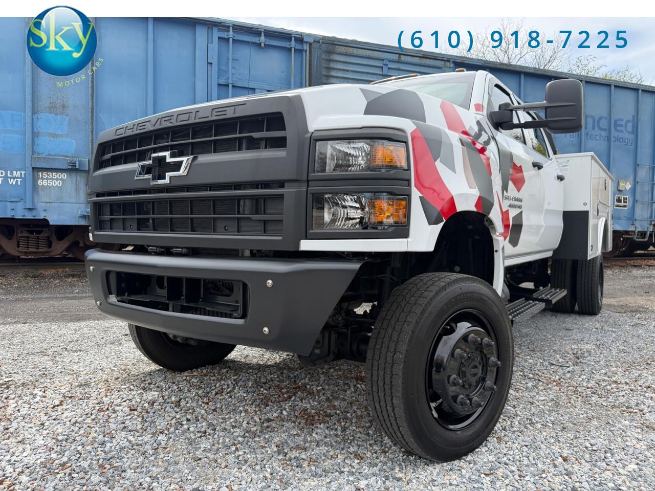 2024 Chevrolet Silverado MD Crew Cab 4WD Work Truck CM Service Body West Chester PA
