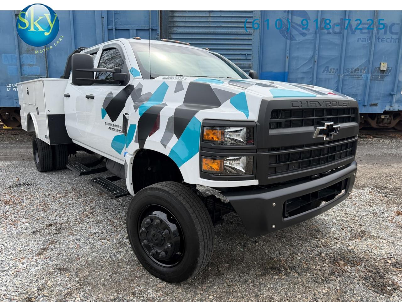 2024 Chevrolet Silverado MD Crew Cab 4WD Work Truck CM Service Body West Chester PA