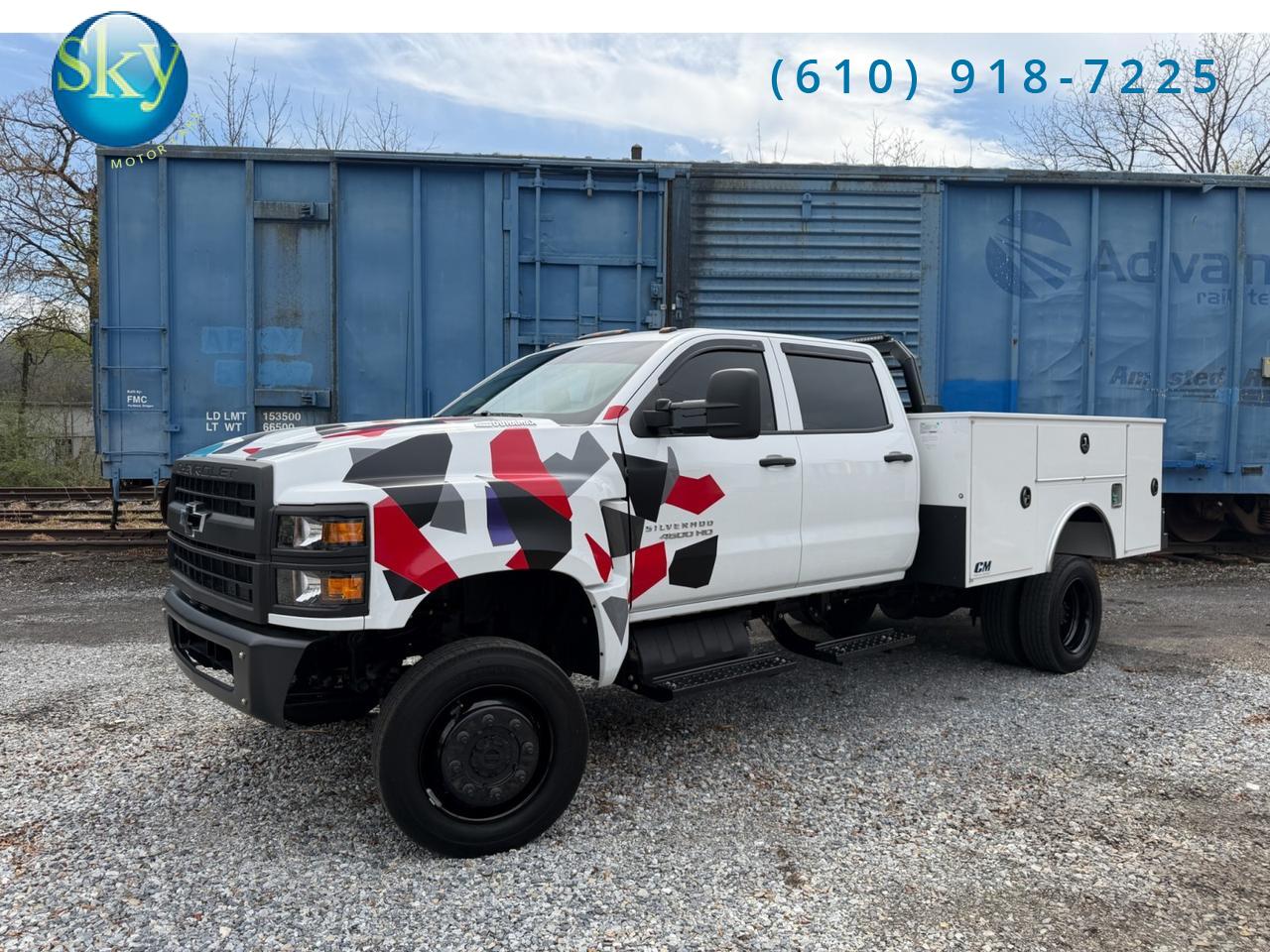 2024 Chevrolet Silverado MD Crew Cab 4WD Work Truck CM Service Body