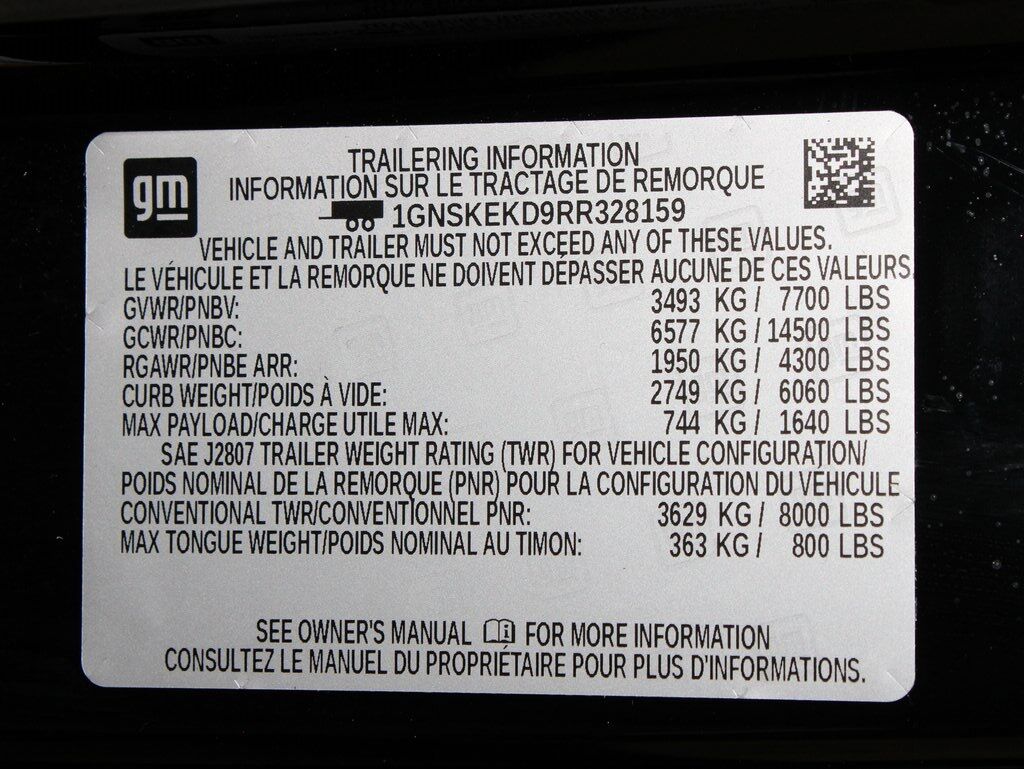 2024 Chevrolet Suburban RST 4WD 7 Passenger Fond du Lac WI