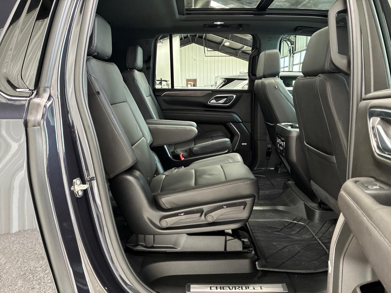 2024 Chevrolet Suburban Z71, Luxury Pkg, Pano Roof, Buckets, Blacked Out Chrome, Brembo Brakes, American Outlaw Wheels Houston TX