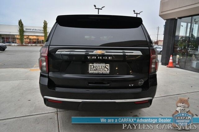 2024 Chevrolet Tahoe LT / 4X4 / Auto Start / Power & Heated Leather Seats / Bose Speakers / Lane Departure & Forward Collision Alert / 3rd Row / Seats 8 / Cruise Control / Keyless Entry & Start / Power Liftgate / Tow Pkg / 1-Owner Anchorage AK 2024 Chevrolet Tahoe LT / 4X4 / Auto Start / Power & Heated Leather Seats / Bose Speakers / Lane Departure & Forward Collision Alert / 3rd Row / Seats 8 / Cruise Control / Keyless Entry & Start / Power Liftgate / Tow Pkg / 1-Owner Anchorage AK