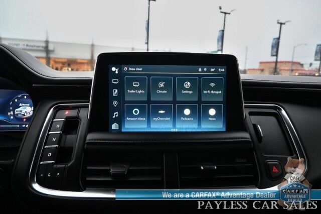 2024 Chevrolet Tahoe LT / 4X4 / AutoStart / Power & Heated Leather Seats / Bose Speakers / Forward Collision & Lane Departure Alert / Apple CarPlay & Android Auto / 3rd Row / Seats 8 / Block Heater / Tow Pkg / 1-Owner Wasilla AK