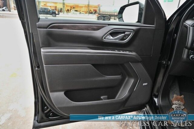 2024 Chevrolet Tahoe LT / 4X4 / AutoStart / Power & Heated Leather Seats / Bose Speakers / Forward Collision & Lane Departure Alert / Apple CarPlay & Android Auto / 3rd Row / Seats 8 / Block Heater / Tow Pkg / 1-Owner Wasilla AK