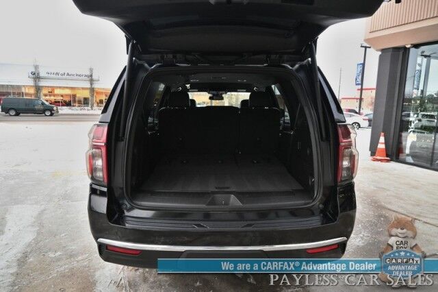 2024 Chevrolet Tahoe LT / 4X4 / AutoStart / Power & Heated Leather Seats / Bose Speakers / Forward Collision & Lane Departure Alert / Apple CarPlay & Android Auto / 3rd Row / Seats 8 / Block Heater / Tow Pkg / 1-Owner Anchorage AK