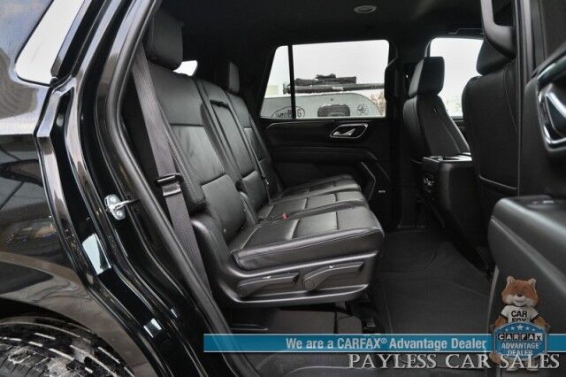 2024 Chevrolet Tahoe LT / 4X4 / AutoStart / Power & Heated Leather Seats / Bose Speakers / Forward Collision & Lane Departure Alert / Apple CarPlay & Android Auto / 3rd Row / Seats 8 / Block Heater / Tow Pkg / 1-Owner Wasilla AK