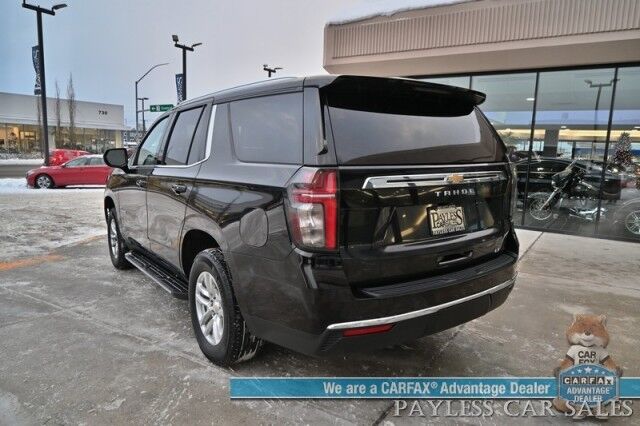2024 Chevrolet Tahoe LT / 4X4 / AutoStart / Power & Heated Leather Seats / Bose Speakers / Forward Collision & Lane Departure Alert / Apple CarPlay & Android Auto / 3rd Row / Seats 8 / Block Heater / Tow Pkg / 1-Owner Wasilla AK