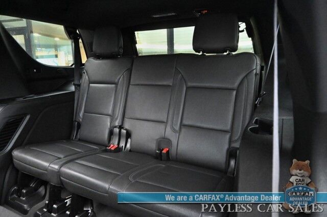 2024 Chevrolet Tahoe LT / 4X4 / AutoStart / Power & Heated Leather Seats / Bose Speakers / Forward Collision & Lane Departure Alert / Apple CarPlay & Android Auto / 3rd Row / Seats 8 / Block Heater / Tow Pkg / 1-Owner Anchorage AK