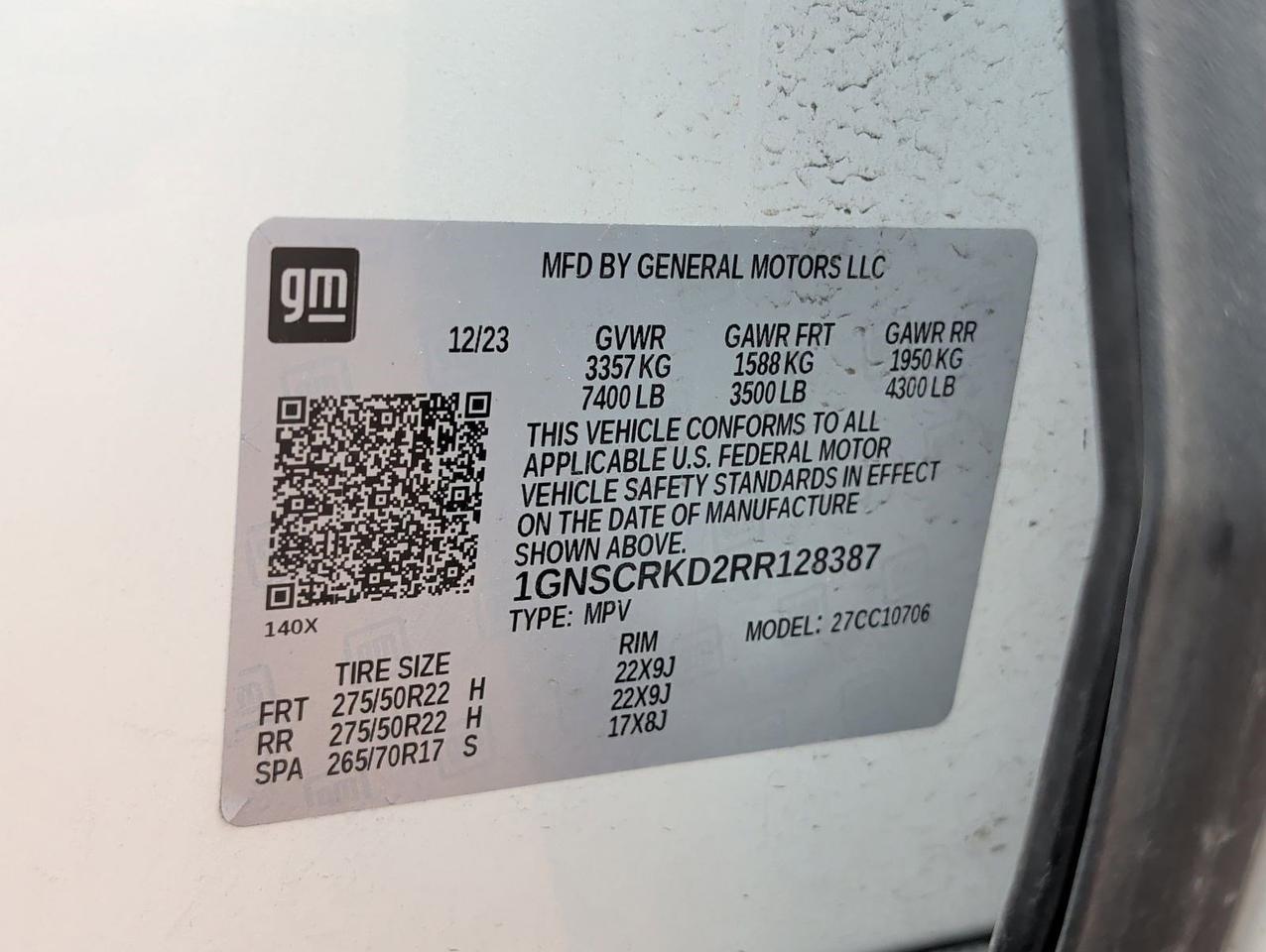 2024 Chevrolet Tahoe RST San Juan TX