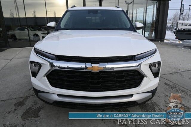 2024 Chevrolet Trailblazer LT / 4X4 / Auto Start / Premium Cloth Seats / Lane Departure & Forward Collision Alert / Apple CarPlay & Android Auto / USB Input / Back Up Cam / Keyless Entry & Start / Cruise Control / 29 MPG / 1-Owner Anchorage AK